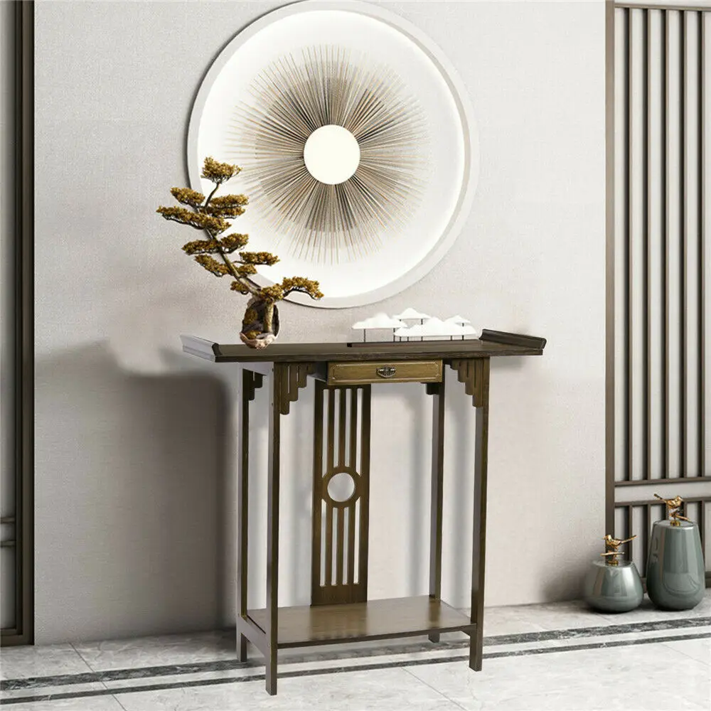 32" Console Table Rustic Sofa Table Accent Entryway Table for Living Room,Hallway Entrance