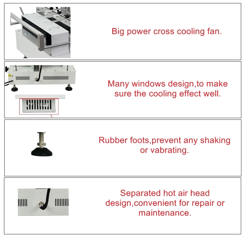 Hot Air Solder Station 3 Zones Soldering Machine Honton R490 BGA Rework Station R690 V.3 Touch Screen for Mainboard Chips Repair