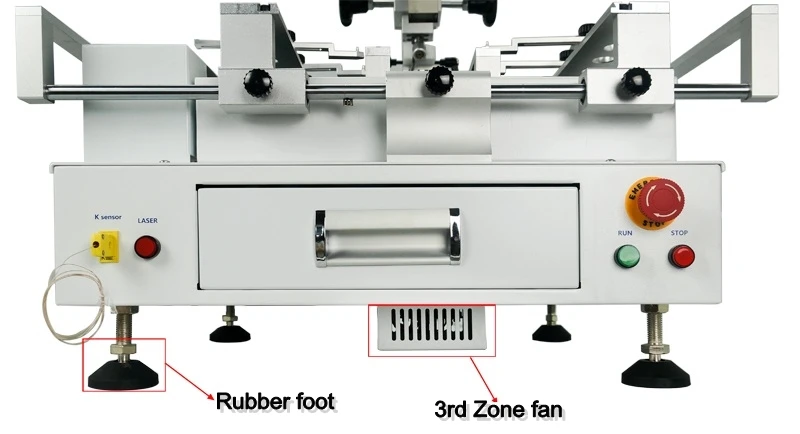 Hot Air Solder Station 3 Zones Soldering Machine Honton R490 BGA Rework Station R690 V.3 Touch Screen for Mainboard Chips Repair