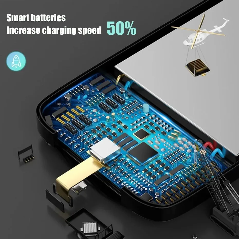 Battery Charger Case For iPhone 6 6S 7 8 Plus SE 2020 Charging Case For iPhone X Xs XR 11 12 Pro Max Portable Power Bank 6200mAh
