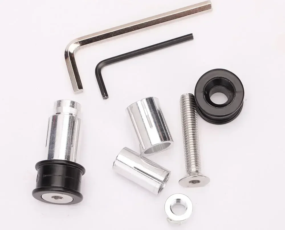 1 Pair 7/8" 22mm Motorcycle Aluminum Bar End Side Rearview Mirror Universal Motorbike Bike Handlebar Rear View Mirrors