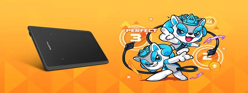 HUION H420X Graphics Tablet 4.17 X 2.6 Inch Digital Tablet Graphic Tablet for Drawing Painting with Battery-Free Pen PW100 8192