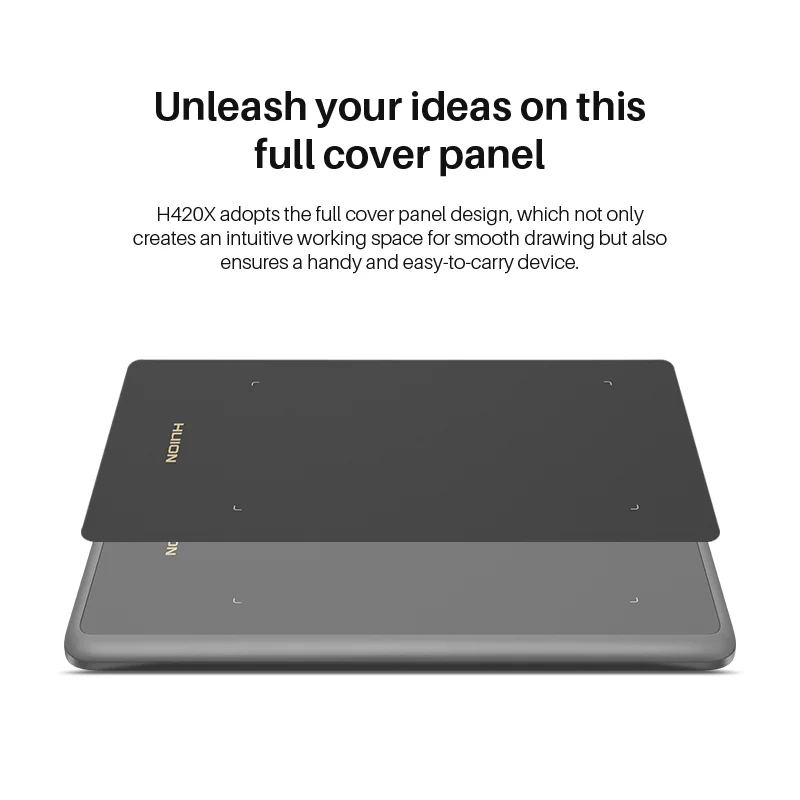 HUION H420X Graphics Tablet 4.17 X 2.6 Inch Digital Tablet Graphic Tablet for Drawing Painting with Battery-Free Pen PW100 8192