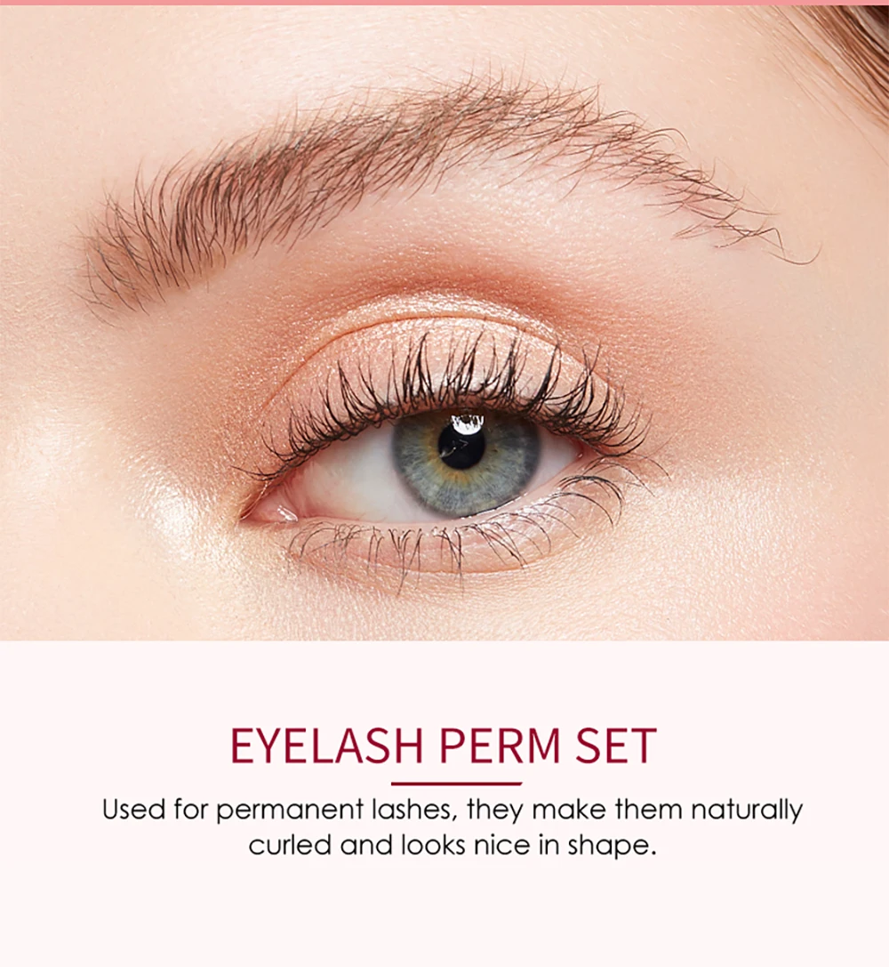 ICONSIGN Hot Sale Lash Lift And Eyelash Brow Tint Dual Use Kit Professional Lash Lifting Brow Dye Lash Lift Kit Eye Makeup Tools