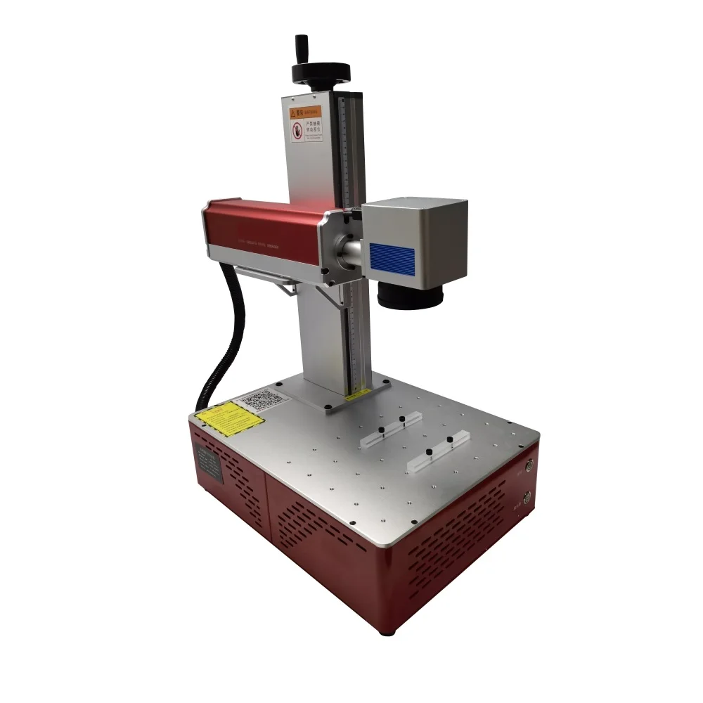 50W Raycus Fiber Laser Marking Machine 30W Laser Engraver Nameplate Engraving Metal Carving for PVC Plastic Stainless Steel