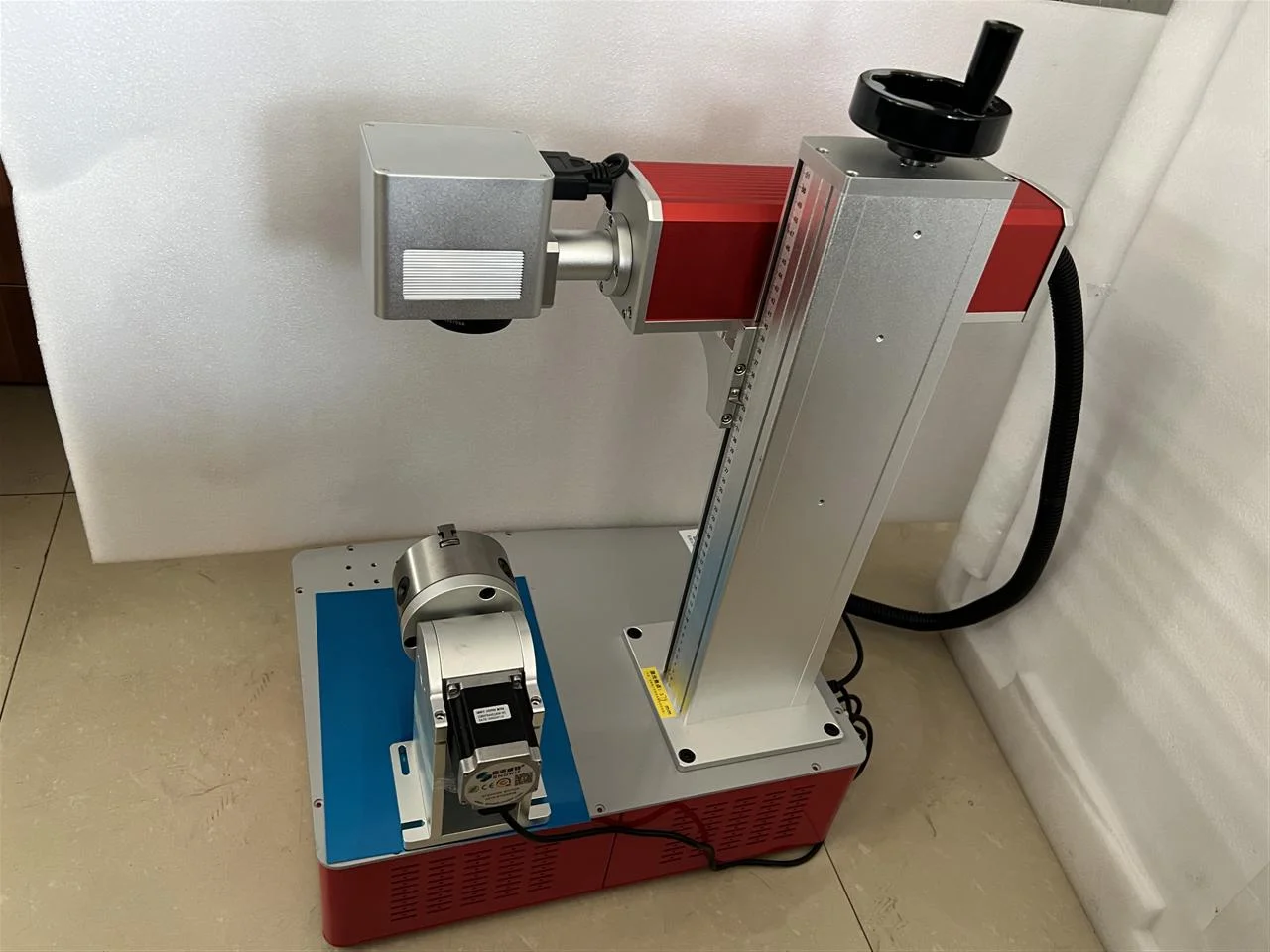 50W Raycus Fiber Laser Marking Machine 30W Laser Engraver Nameplate Engraving Metal Carving for PVC Plastic Stainless Steel