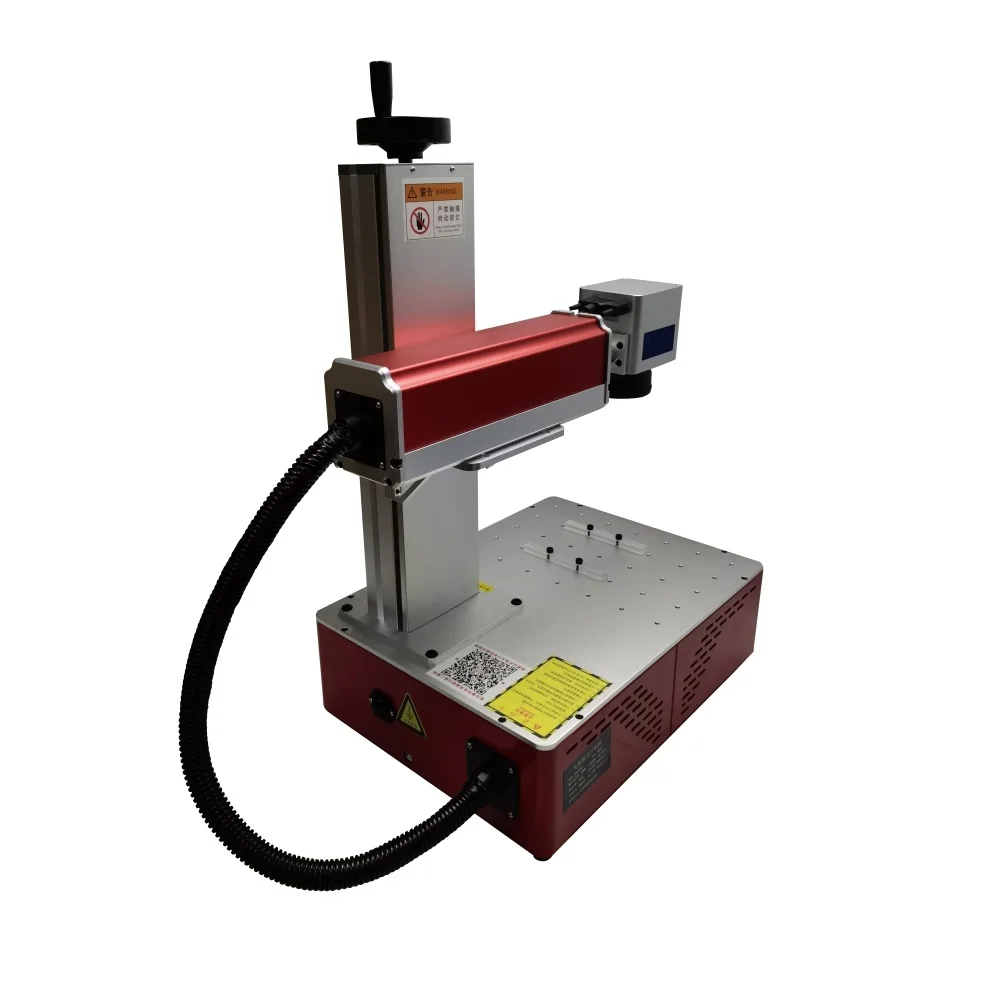 50W Raycus Fiber Laser Marking Machine 30W Laser Engraver Nameplate Engraving Metal Carving for PVC Plastic Stainless Steel