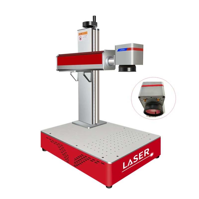 50W Raycus Fiber Laser Marking Machine 30W Laser Engraver Nameplate Engraving Metal Carving for PVC Plastic Stainless Steel