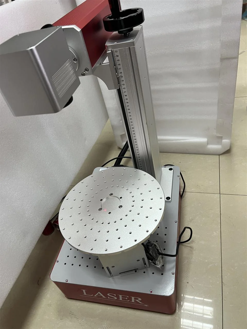 50W Raycus Fiber Laser Marking Machine 30W Laser Engraver Nameplate Engraving Metal Carving for PVC Plastic Stainless Steel