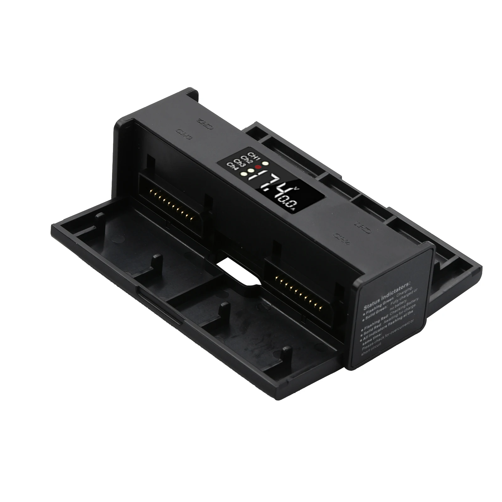 Mini Portable 4 in 1 Digital LED Display Battery Charger Intelligent Charging Hub For DJI Mavic 2 Pro Zoom Drone