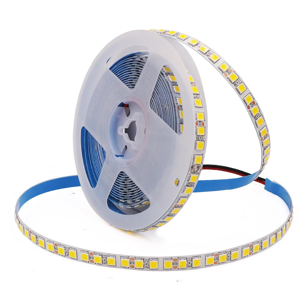 Super Bright LED Strip Light 12V 5M SMD 5054 Waterproof 120Leds/m Flexible LED Pixel Ribbon Tape for Home Decoration 9 Colors