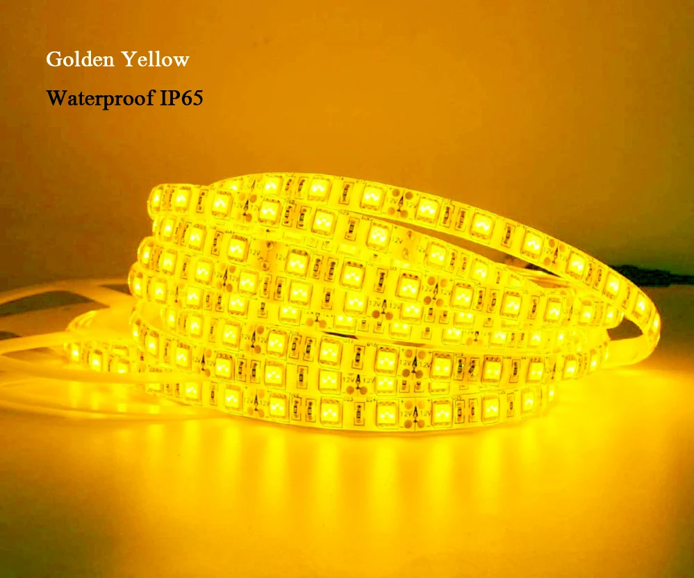 Super Bright LED Strip Light 12V 5M SMD 5054 Waterproof 120Leds/m Flexible LED Pixel Ribbon Tape for Home Decoration 9 Colors