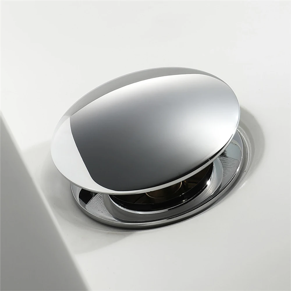 Bathroom Basin Sink Pop Up Drain Waste Stopper Bathroom Faucet Accessories
