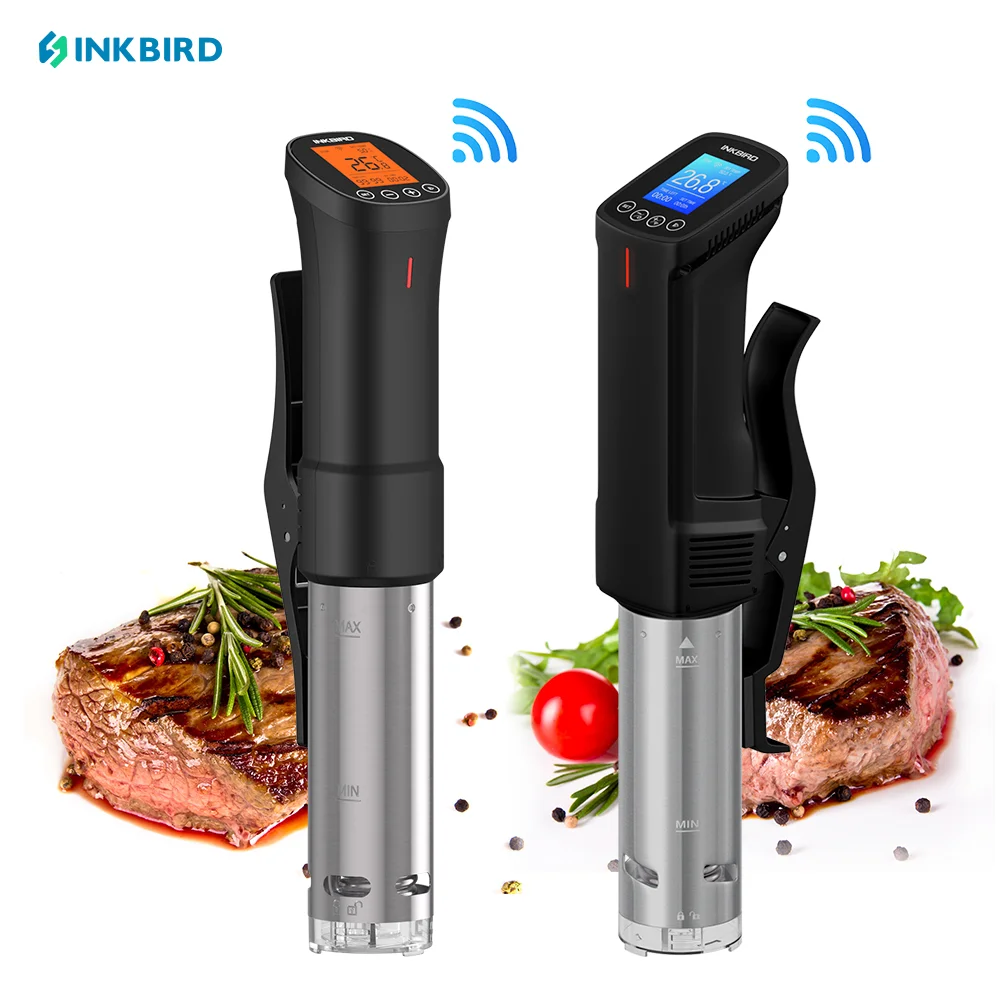 INKBIRD EU Plug Vacuum Sous Vide Cooker Immersion Circulator Accurate Cooking WI-FI Control 1000W Heater Accurate Temperature