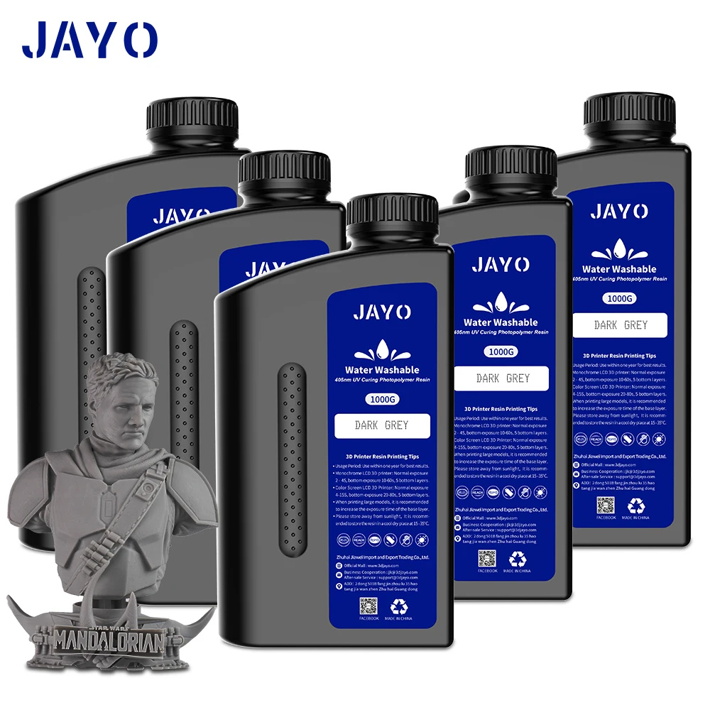 JAYO 5kg Liquid Photopolymer Resin high precision UV Resin apply Photon/Photon S/Photon Mono For LCD 3D Printer Printing Materia