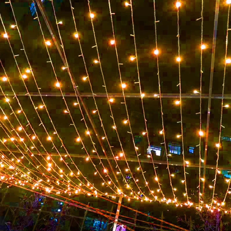 Wedding LED String Light IP44 Waterproof Outdoor Party Fairy Garland Light 8 Modes Holiday Decoration For Wedding Easter Decor