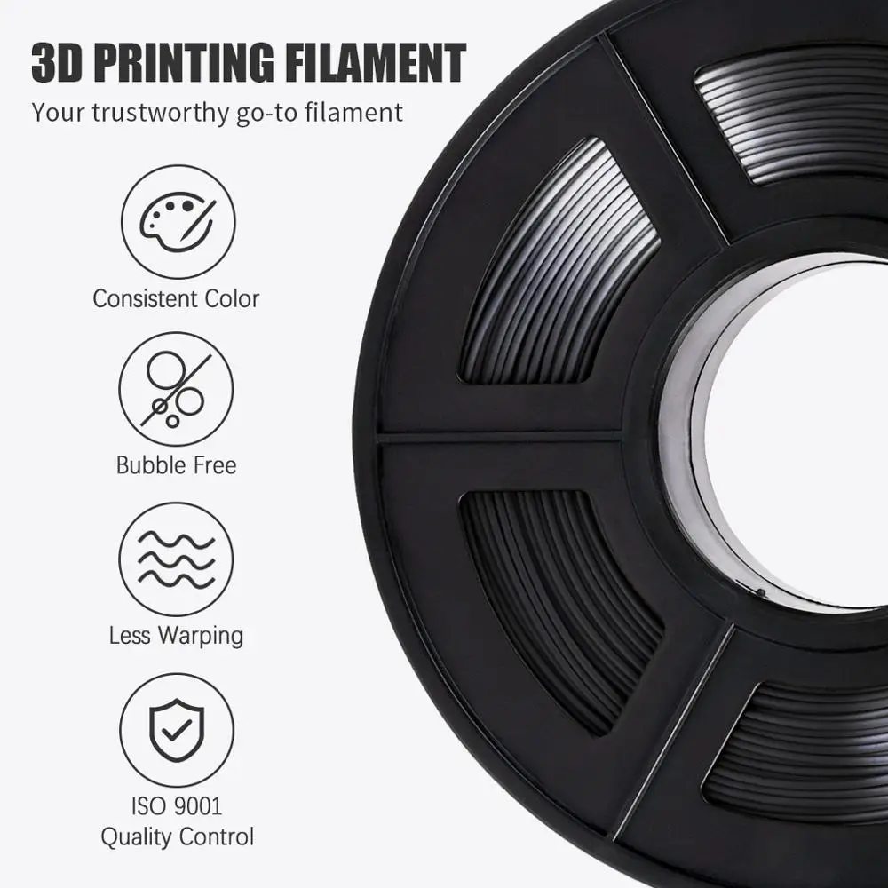 JAYO PLA Meta/PETG/SILK/PLA PLUS/ABS/TPU Filament 3D Printer 1.75mm 10Rolls for FDM 100%No bubbel 3D Printer Materials DIY Gift
