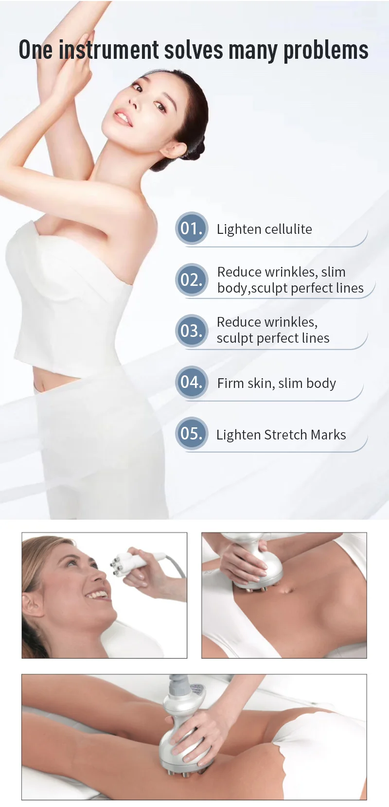 Venus Legacy Body Machine SLyric Cellulite Treament Portable Radio Frequency Original Cavitation