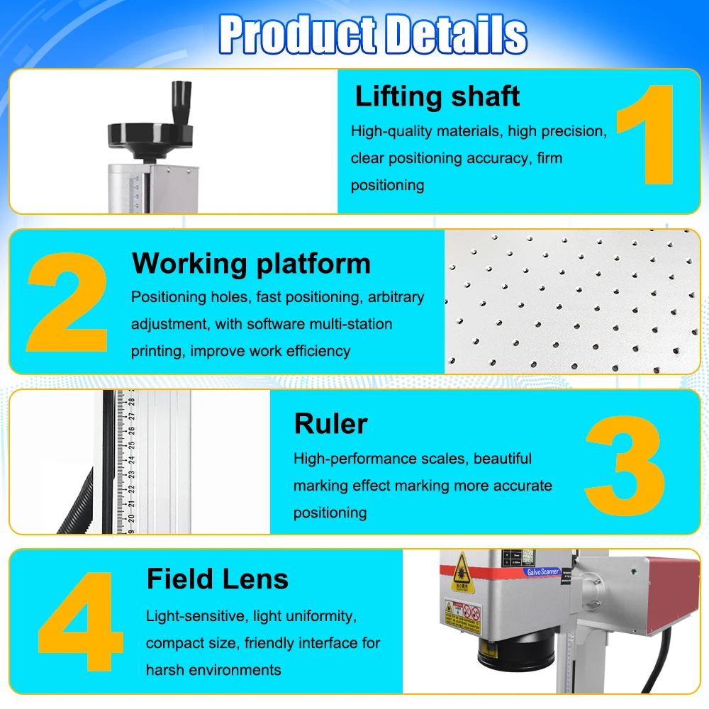 [UK stock] CRS 15W Portable High Precision UV Laser Marking Machine &Water Chiller Engraving Machine for PVC Wood Metal 4000mm/s