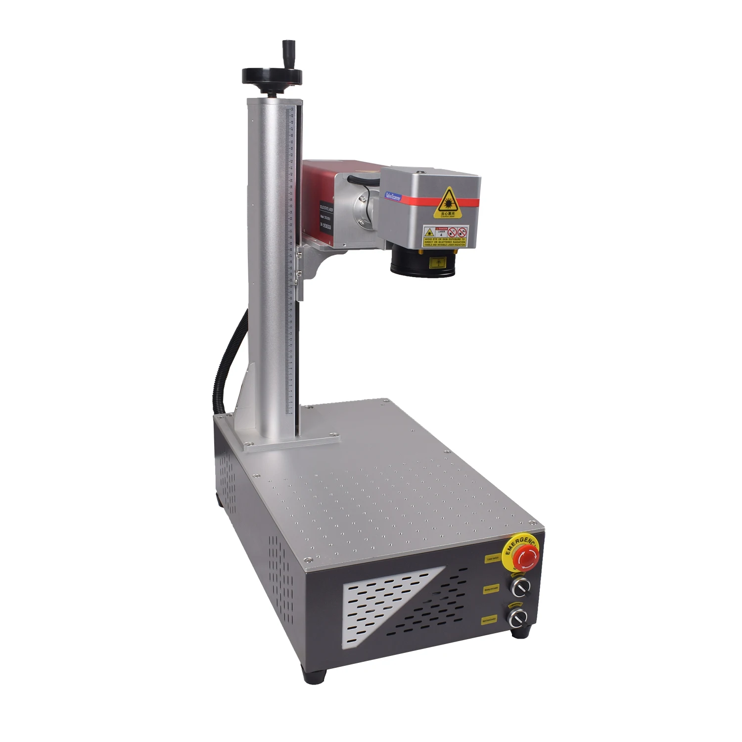 [UK stock] CRS 15W Portable High Precision UV Laser Marking Machine &Water Chiller Engraving Machine for PVC Wood Metal 4000mm/s