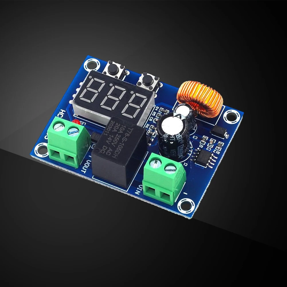 XH-M609 Voltage OverDischarge Battery Protection Module DC 12V-36V Voltage Protection Switch Module LED Digital Display Precise