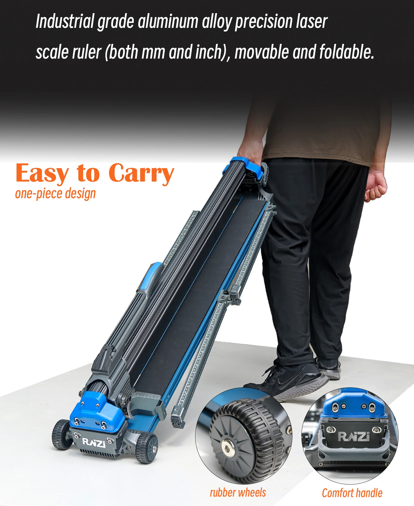 Raizi 1200mm Professional High-precision Manual Tile Cutter with Laser for Cutting Large Format Tile Porcelain Ceramic