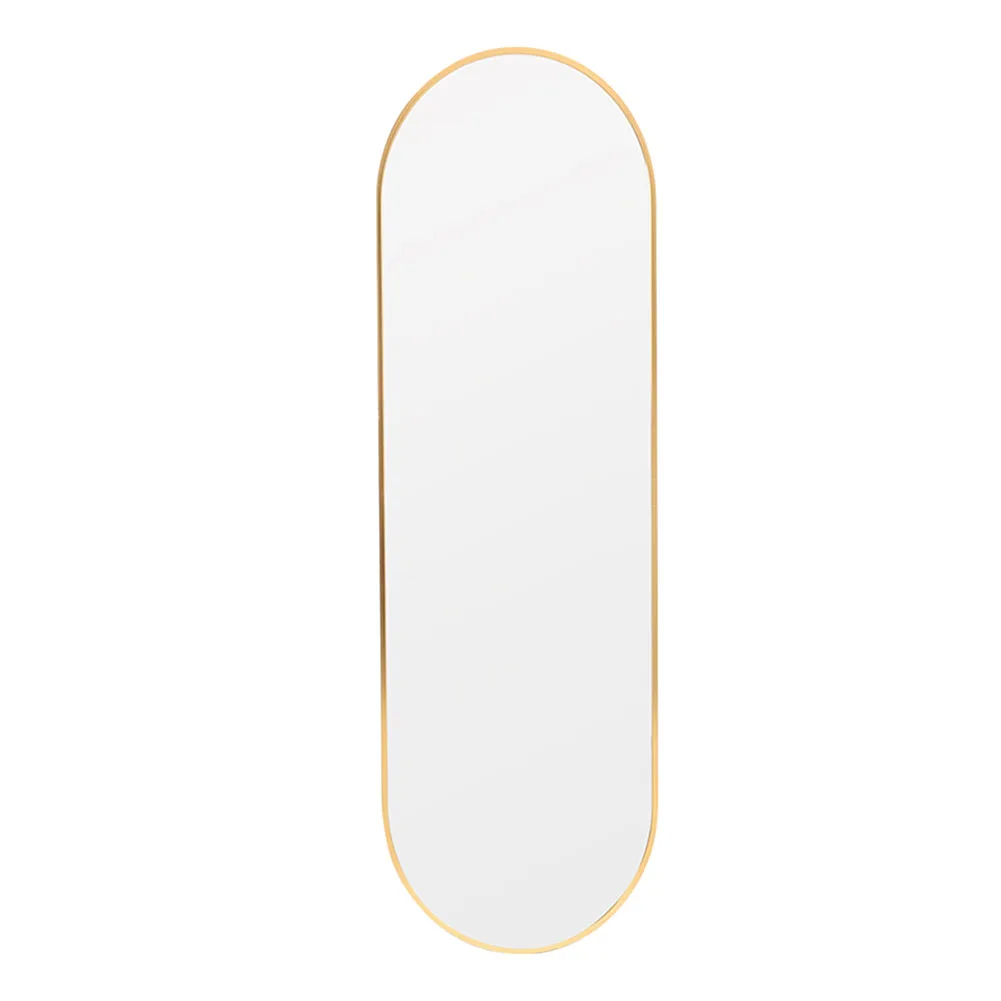 Voltsify Modern Oval Metal Full Length Wall Mirror for Living Room ,40cm W x 150cm H