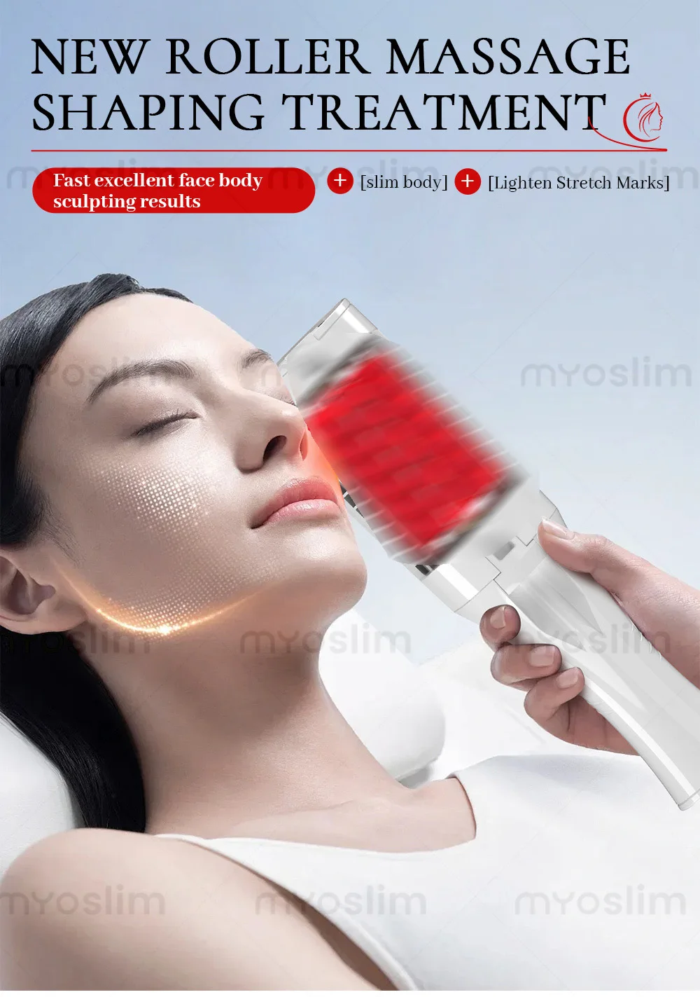 Newset Body Shape Inner Ball Roller Massage Machine Endos Therapy Machine Cellulite Reduction Lymphatic Drainage Beauty Machine
