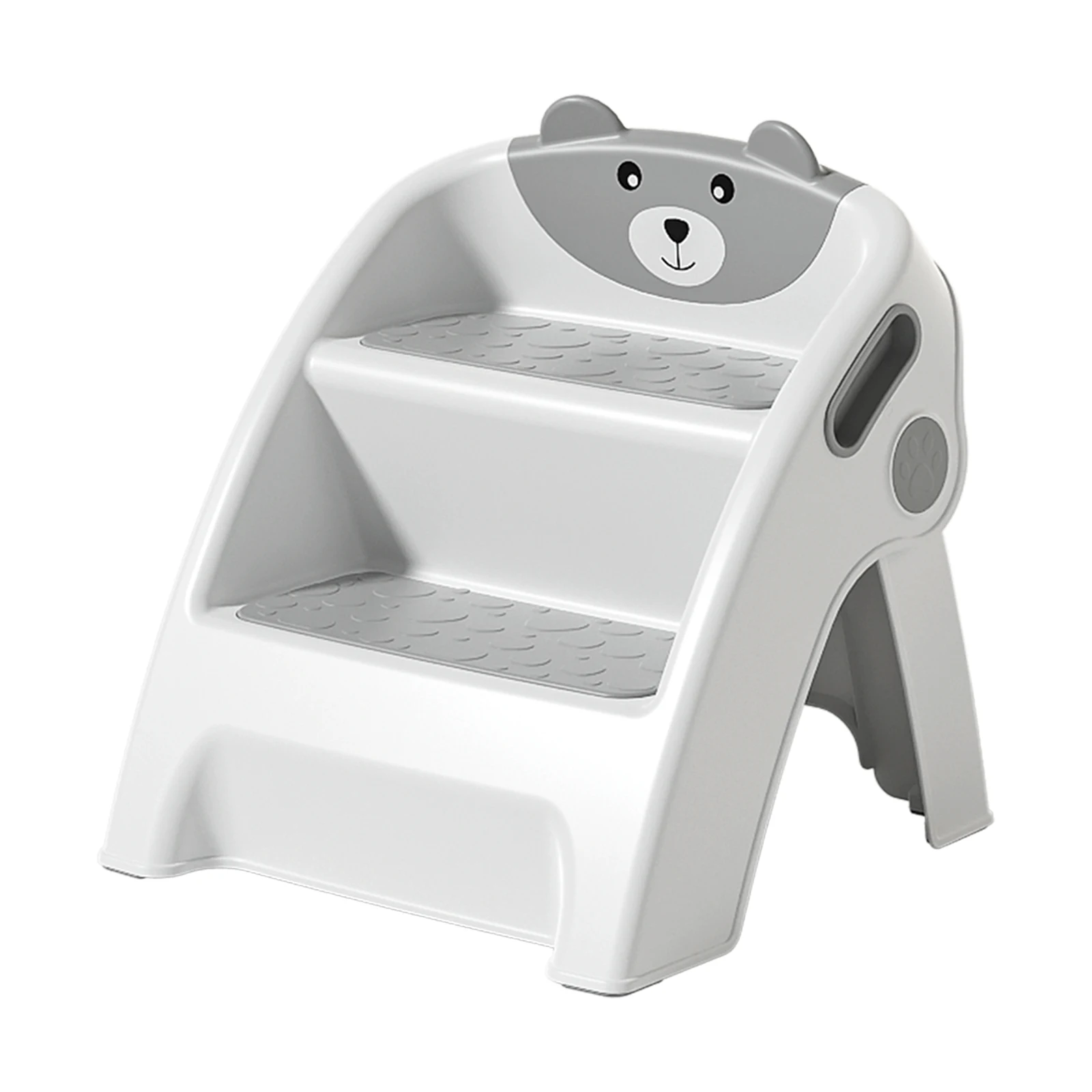 Step Stool for Toddlers, for Bathroom Sinks and Potty Training Durable, slip-resistant, anti-collapse A-frame design Assembles