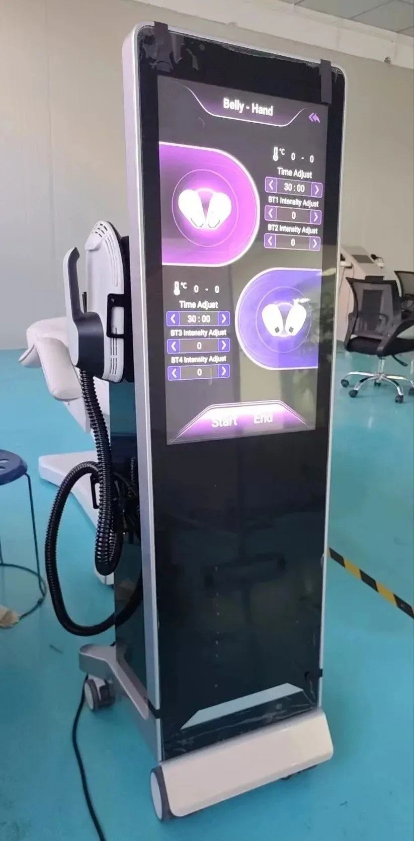 New Body Sculpt NEO RF HIEMT 18 Tesla Machine Eletric Muscle Stimulator Fat Burner Weight Loss Butt Lifter And Shapers Body Care