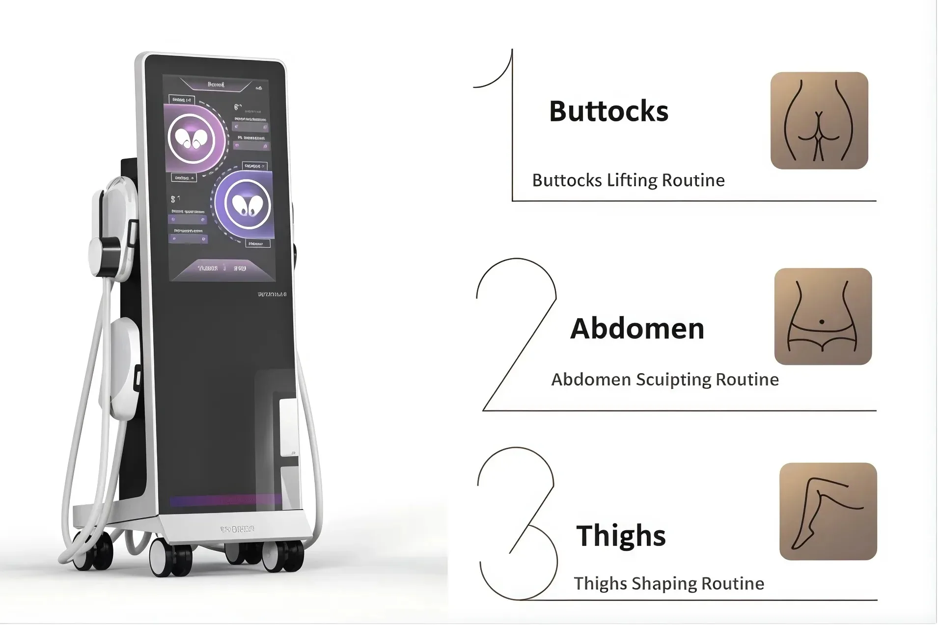 New Body Sculpt NEO RF HIEMT 18 Tesla Machine Eletric Muscle Stimulator Fat Burner Weight Loss Butt Lifter And Shapers Body Care