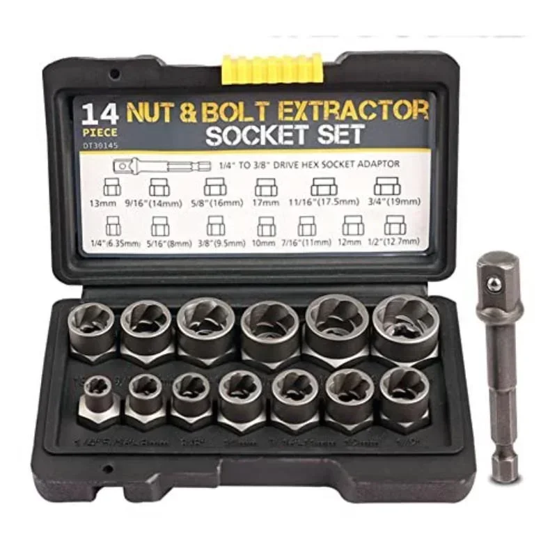 Impact Set Herramientas Socket Set Socket and Impact Set & Socket Bolt Damaged Remover Bolt Exquisite Tool Extractor
