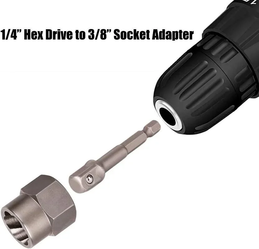 Impact Set Herramientas Socket Set Socket and Impact Set & Socket Bolt Damaged Remover Bolt Exquisite Tool Extractor
