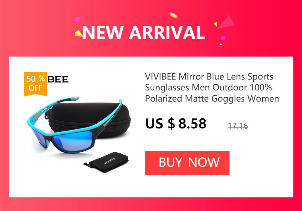 VIVIBEE Men Photochromic Sunglasses Black Sports Goggles Women Color Changing Polarized Driving 2026 Discoloration Sun Glasses