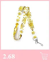 Alphabet letters Keychain Lanyards Id Badge Holder ID Card Pass Gym Mobile Phone Badge Holder Key Straps
