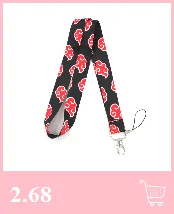 Alphabet letters Keychain Lanyards Id Badge Holder ID Card Pass Gym Mobile Phone Badge Holder Key Straps