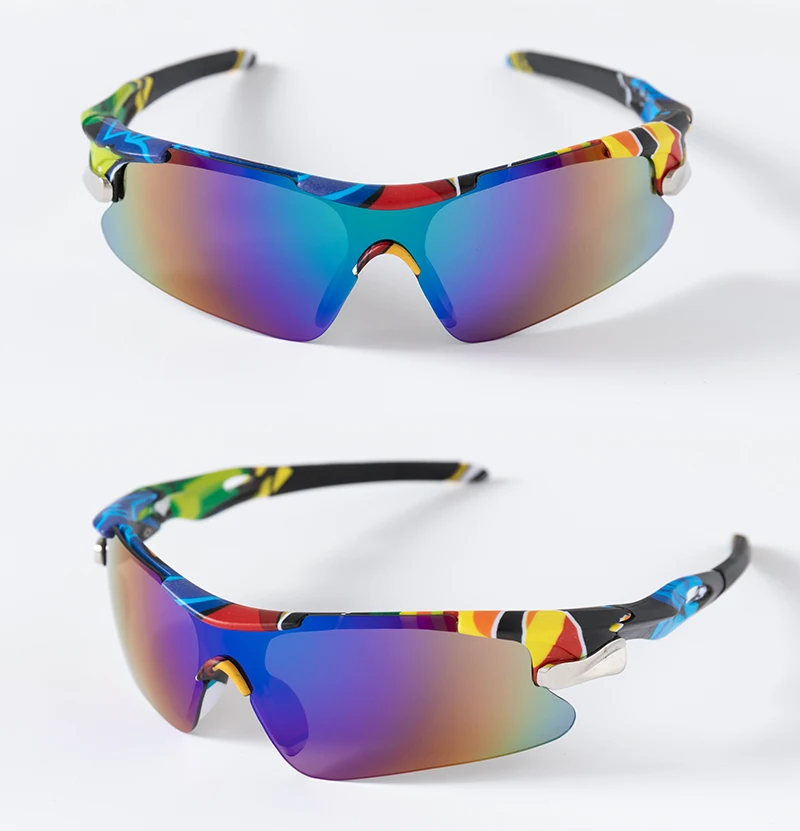 2026 UV400 Outdoor Sport Cycling Sunglasses Windproof Mountain Bike Bicycle Glasses for Men And Women Hiking Running