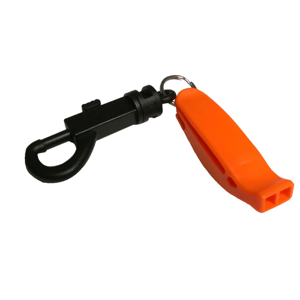 Safety Whistle with Clip for Boating Camping Hiking Hunting Scuba Diving Outdoor Emergency Survival Rescue Signaling