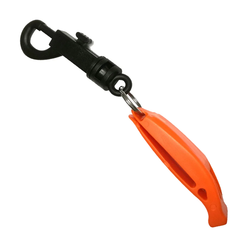 Safety Whistle with Clip for Boating Camping Hiking Hunting Scuba Diving Outdoor Emergency Survival Rescue Signaling