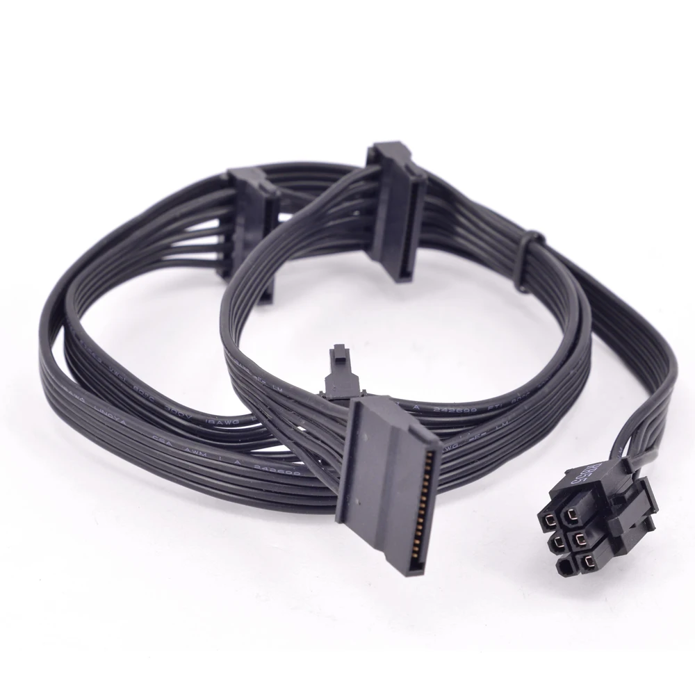 For Seasonic FOCUS PLUS Gold FX Peripheral 4 Pin SATA IDE PCIe CPU Main Power ATX 24 Pin GPU VGA Card Power Supply Mining Cable