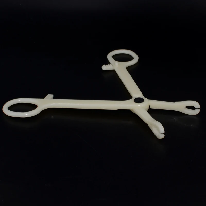 1PC Disposable Opening /Closing Clamp Pliers Sterilized By EO Gas PC Forceps Clamp Ear Nose Lip Belly Body Piercing Forcep Tools