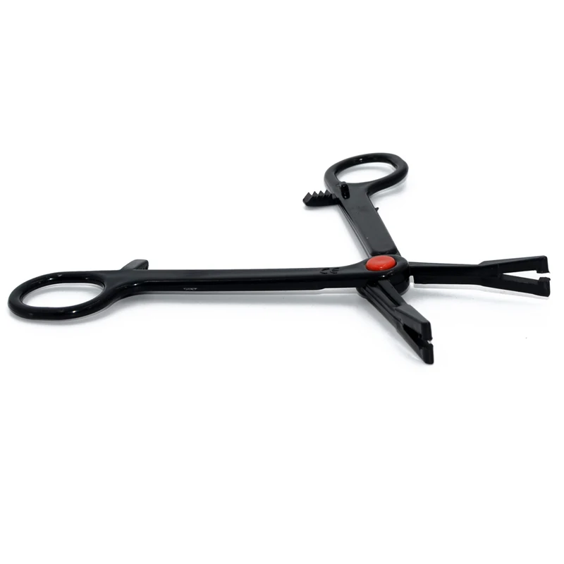 1PC Disposable Opening /Closing Clamp Pliers Sterilized By EO Gas PC Forceps Clamp Ear Nose Lip Belly Body Piercing Forcep Tools