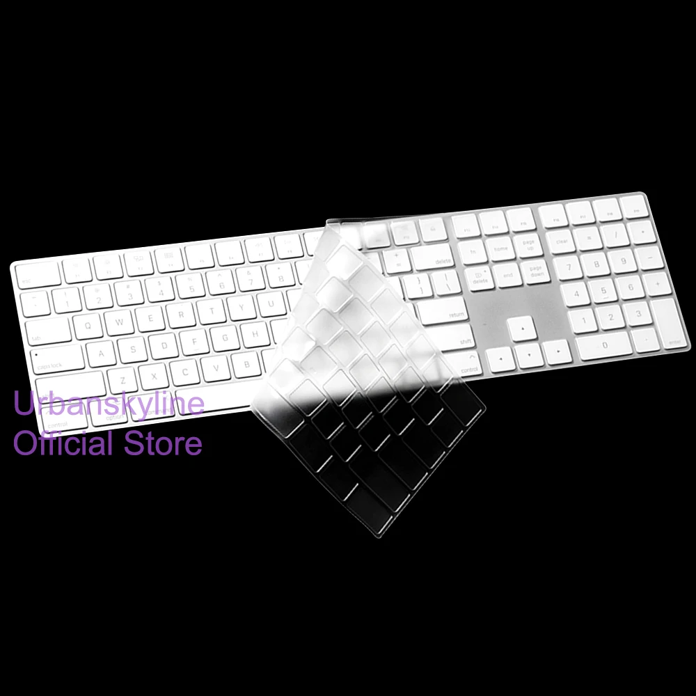 Keyboard Cover for iMac Magic A3118 A3119 A3203 A2449 A2450 A2520 A1644 A1843 A1314 A1243 Bluetooth Silicone Protector Skin Case