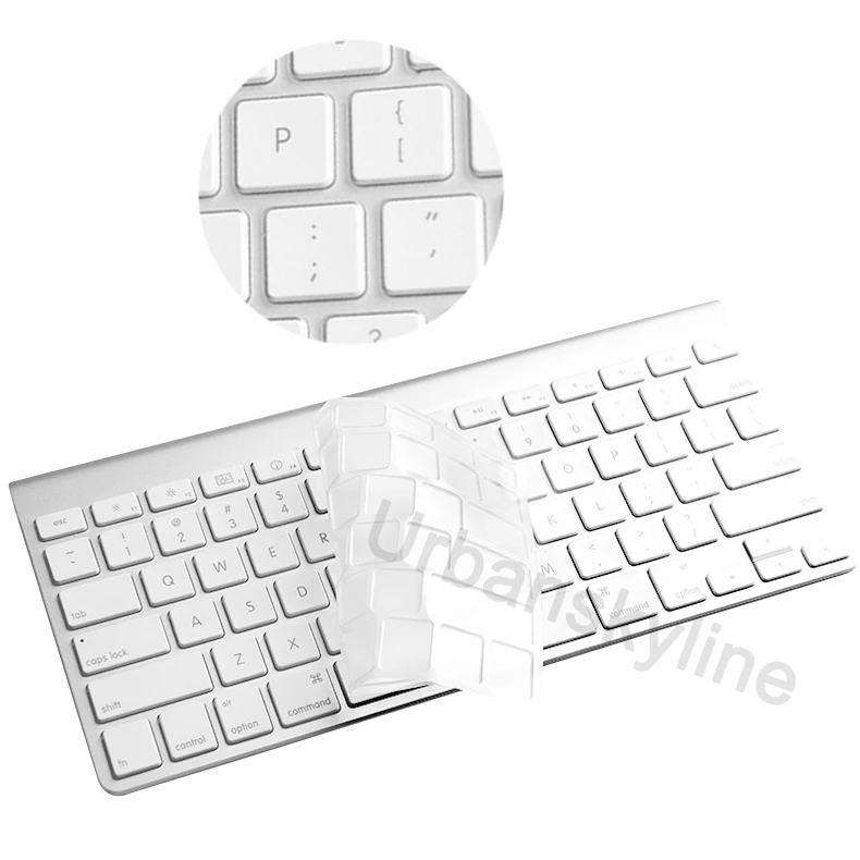 Keyboard Cover for iMac Magic A3118 A3119 A3203 A2449 A2450 A2520 A1644 A1843 A1314 A1243 Bluetooth Silicone Protector Skin Case