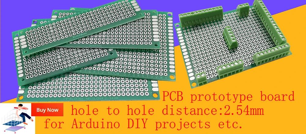 2.54mm/0.1" Pitch PCB Screw Terminal Block Connector 2P 3P 4P 5P 6P 7P 8P 9P 10P 12P 16Pin Terminals 150V 6A for 26-18AWG Cable