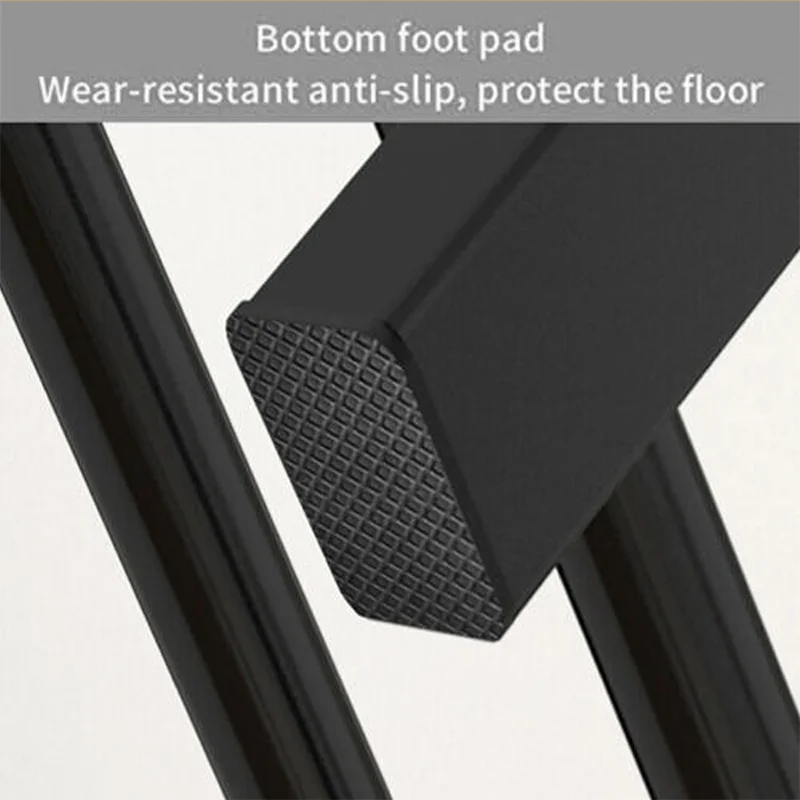 Double Rail Clothes Rack Standing Clothes Rail Shoes Rack Storage Shelf Wall Clothes Rack for Wardrobe Room Bedroom Living Room
