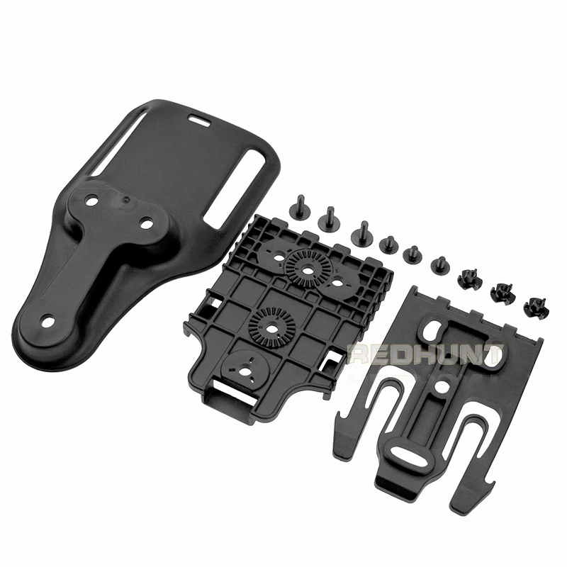 QLS 19 22 Quick Duty Holster Locking Fork System Tactical Gun Holster Belt Loop Adapter Accessories for Universal Holster