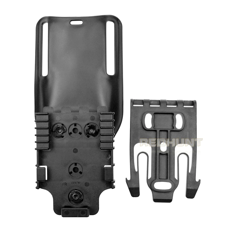 QLS 19 22 Quick Duty Holster Locking Fork System Tactical Gun Holster Belt Loop Adapter Accessories for Universal Holster