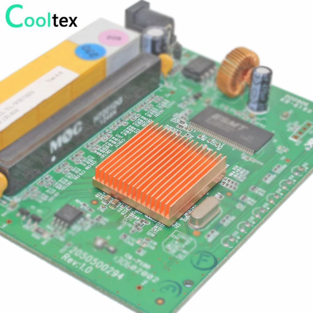 Pure Copper Heatsink DIY Heat Sink Radiator Cooling Cooler for Raspberry Pi Electronic 3D Printer CHIP IC MOS Heat Dissipation