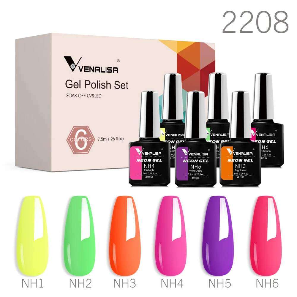 VENALISA TPO FREE Easy Peel Off Water Base Coat Long Wear Tempered Nowipe Top Coat Basic Nail Gel Polish Enamel Varnish Gels